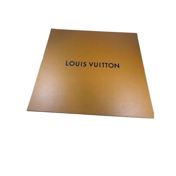 LOUIS VUITTON Extra Large Magnetic 19x17.5x 3.25 Empty Gift Box Storage Purse - Picture 1 of 9